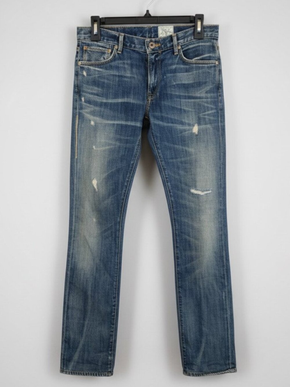 Prps Heirloom Distressed Flare Jeans Medium Wash Denim Size 27